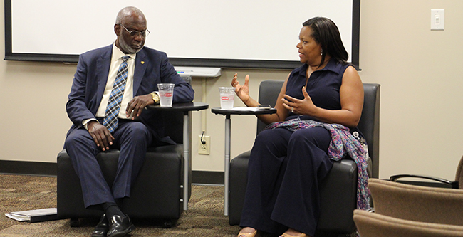 Dr. David Satcher and Dr. Consuelo H. Wilkins