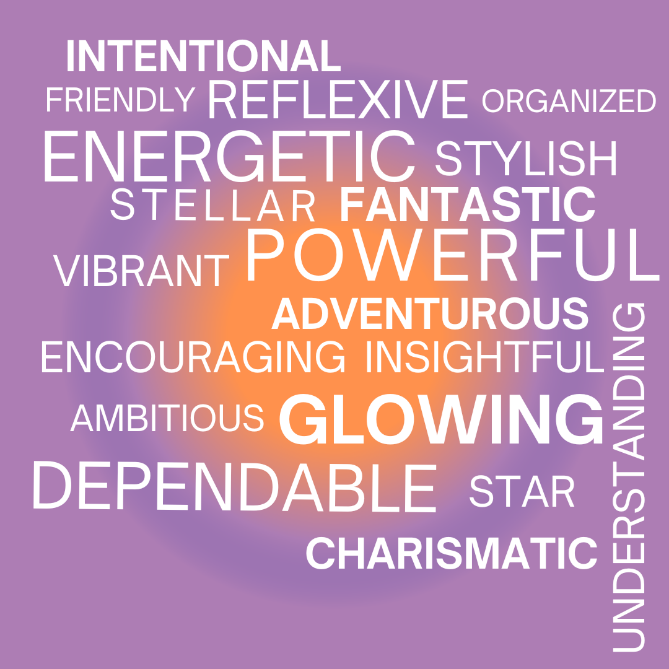 Words used by MVA staff to describe Dr. Minter
